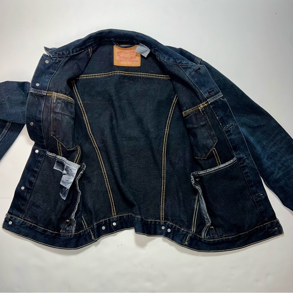 LEVIS TYPE 3 Overdyed Denim Jacket Medium - Picture 4 of 12